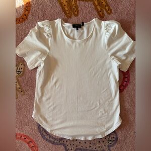 Theory cotton white tee NWOT